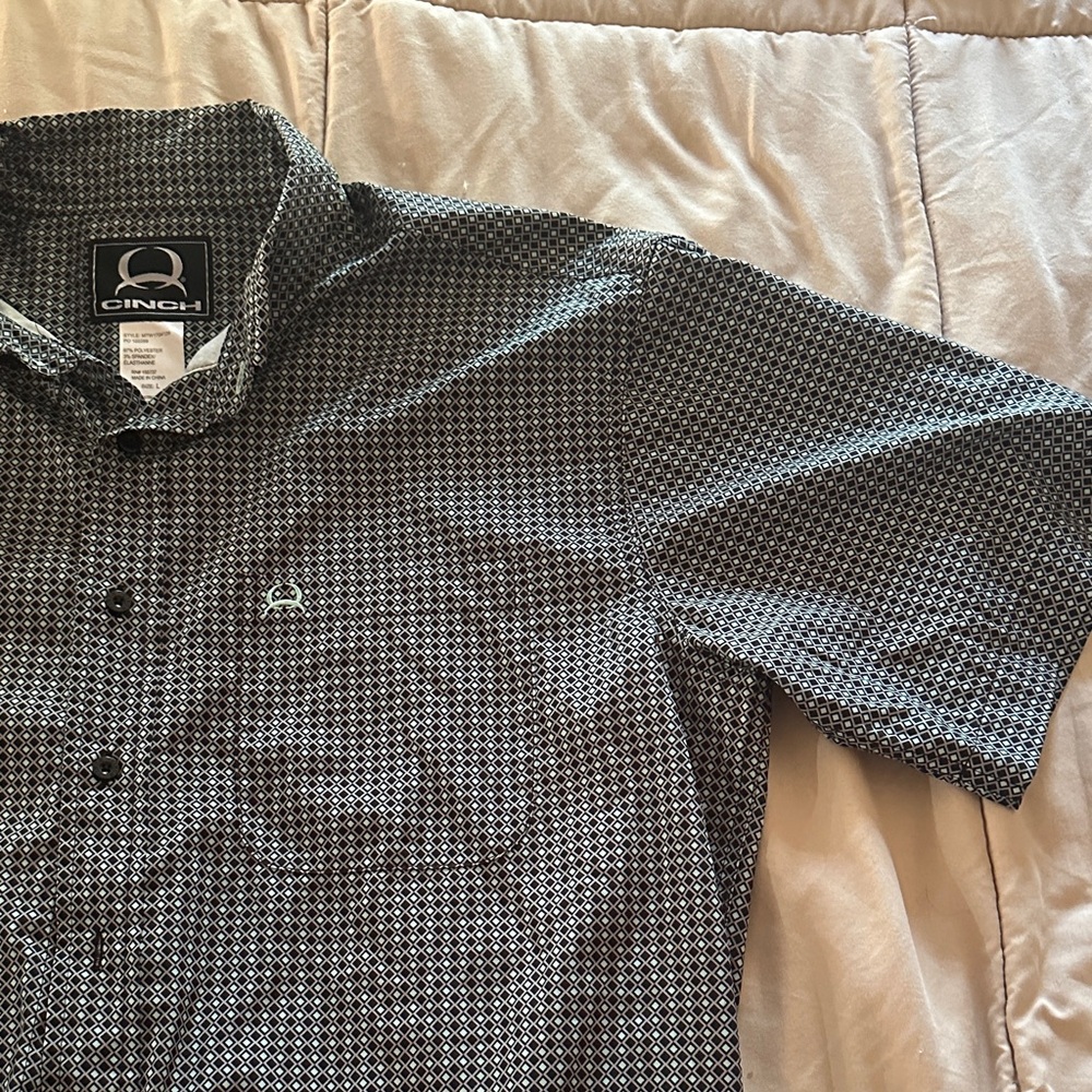 Cinch Men's Short Sleeve Shirt